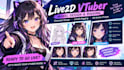 design live2d vtuber model rigging character design 2d anime vtuber rigging