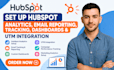 setup hubspot analytics email reporting tracking dashboard utm integration