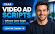 write saas video ads scripts software demo scripts saas product promo video ads