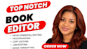 proofread edit nonfiction books memoir self help as book editor for publishing