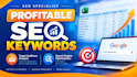 do profitable SEO keyword research and competitor analysis