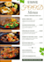 create a creative food flyer