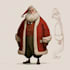 custom cute christmas character illustration
