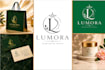do extremely modern  luxury logo design