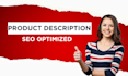 write a compelling amazon product description and seo bullet points