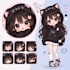 create a cute chibi anime pfp and character avatar