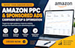 set up and optimize amazon PPC campaigns and sponsored ads