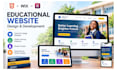 build hospital education  website convert wix html to elementor