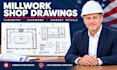 draft millwork shop drawings cabinet casework submittals joinery details