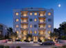render modern apartment building from architect 2d plan, house refurbish render