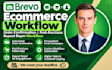 configure brevo ecommerce order confirmation post purchase repeat buyer workflow