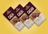 design premium chocolate bar packaging and wrapper