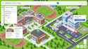 design an interactive illustrated map for your school, clinic or office