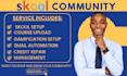 skool community setup skool community membership skool community manager skool