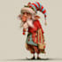 create custom christmas character designs and illustrations