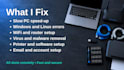 provide IT technical support and troubleshoot computer issues