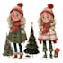 illustrate christmas card, christmas character