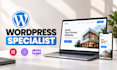 be your wordpress specialist for modern website design, redesign and development