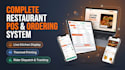 develop a restaurant pos system and kitchen admin web app