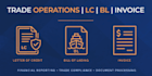 do export import documentation, trade operations and bank reconciliation