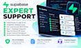 fix supabase authentication, rls and database errors