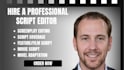 edit movie scripts, feature films and do screenplay adaptations