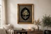 design luxury shia islamic frame with  farman for majlis and azadri poste