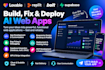 build fix deploy lovable ai websites replit apps bolt and supabase integrations