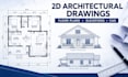 create 2d architectural permit drawings
