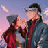 draw cute anime couples and romantic character art