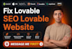 fix lovable seo and google indexing for your lovable, bolt or base44 website