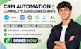 automate apptivo, zoho CRM, intercom, close, vtiger, bitrix24, monday CRM