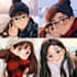 custom anime couple illustration perfect gift