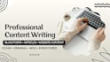 write engaging blog, posts and articles on any topic