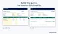 build a custom quote and invoice system in excel or google sheets