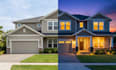edit virtual twilight, day to dusk conversion in 3 hours