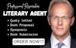 Find active literary agents, write query letter, book proposal and ...