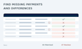 build an excel spreadsheet for invoice and payment reconciliation