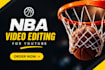 edit nba basketball videos for youtube