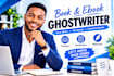 ghostwrite your nonfiction ebook memoir or biography