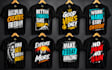 create typography t shirt design and graphic t shirt