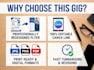 redesign, recreate or convert your flyer into an editable canva design