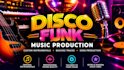 create a custom disco funk instrumental or backing track for your vocals