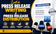 do press release writing and press release distribution