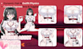 create and rig anime  live2d vtuber model anime nsfw vtuber   with props assets