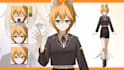 create a live2d vtuber model design for you ready to rigging