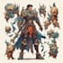 do fantasy and fantasy character design