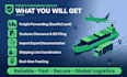 be your freight forwarding coordinator for any shipment