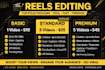 edit viral instagram reels with captions and broll