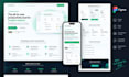 design a modern saas landing page in figma